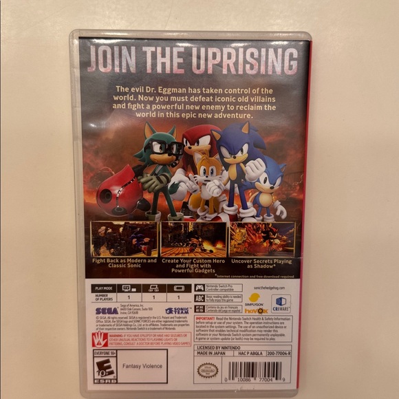 Nintendo Switch Sonic Forces (Nintendo Switch) - Picture 7 of 8